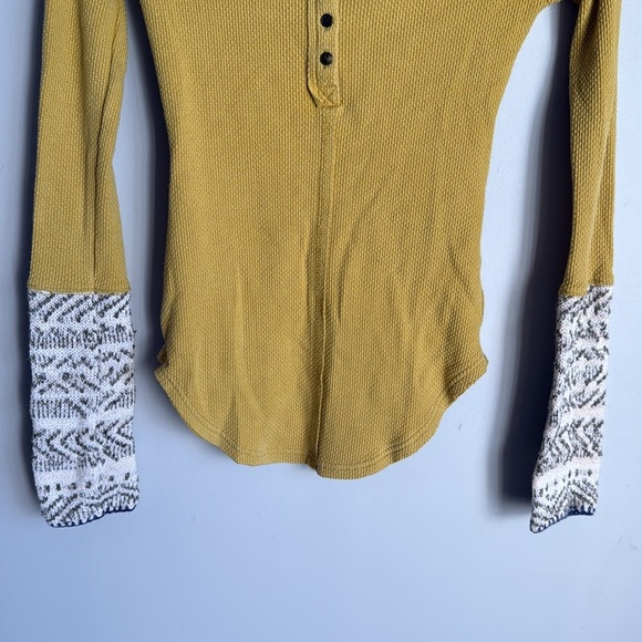 Free People Alpine Cuff Henley Thermal XS - Picture 4 of 11